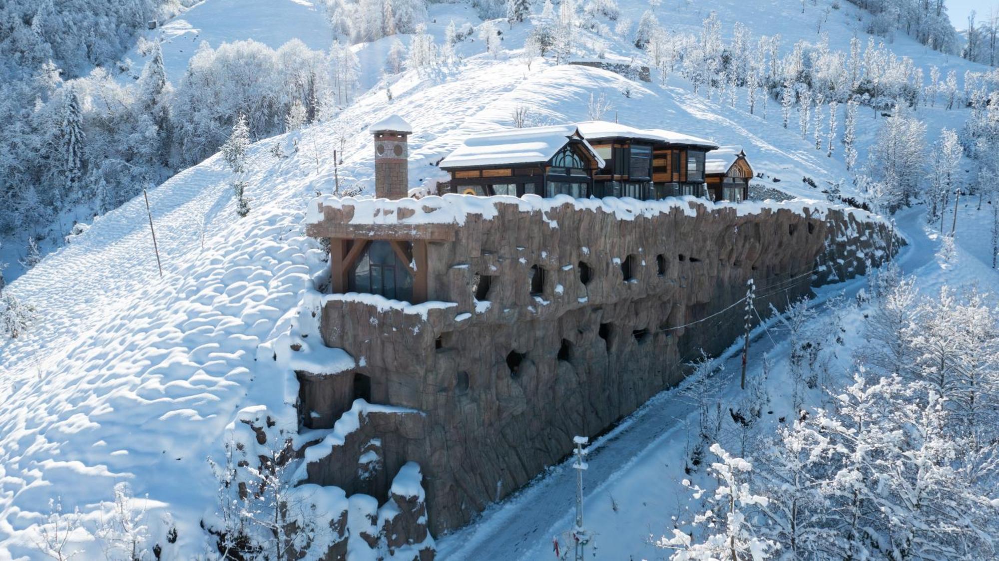 Hotel Amazena Çamlıhemşin Esterno foto